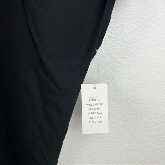 ELOQUII V Neck Dress with Dolman Sleeves, Black, Size 18/20, NWT! - Picture 7 of 10